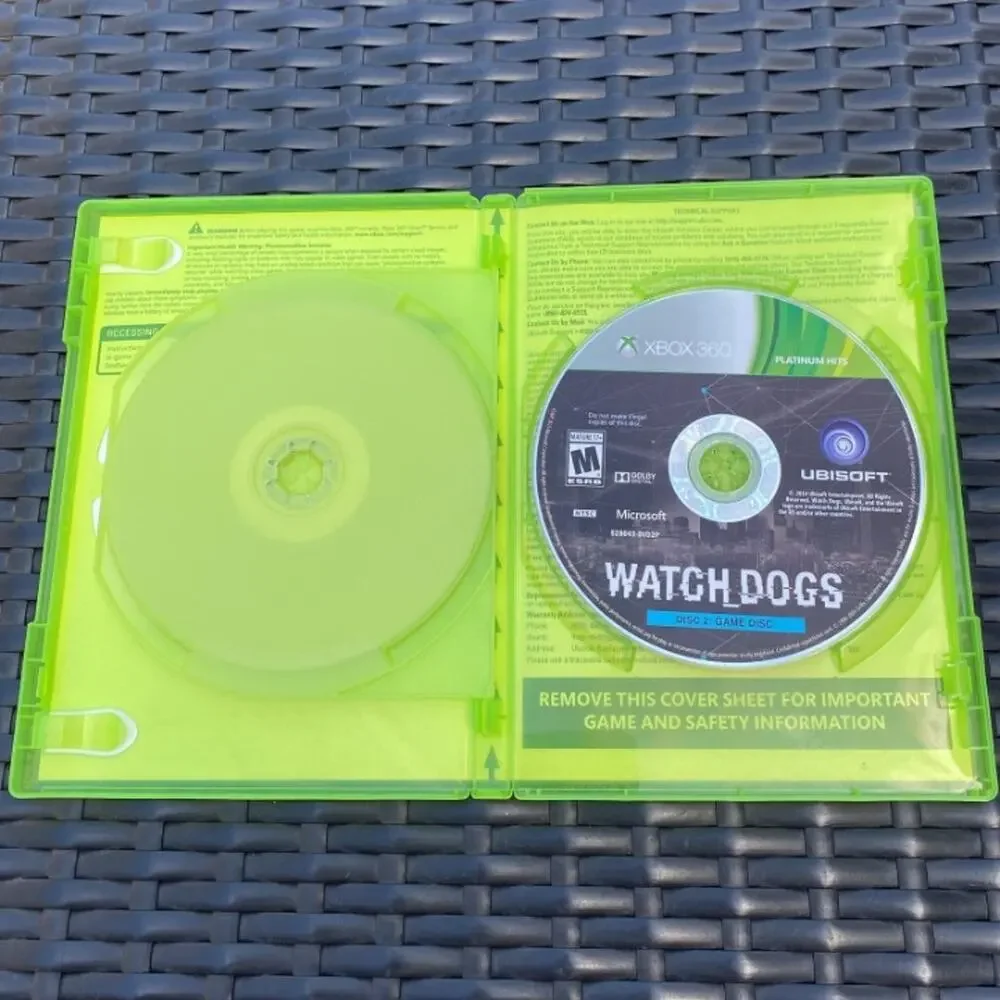 Watch Dogs for Xbox 360 Video Game Microsoft Xbox 360 Gaming